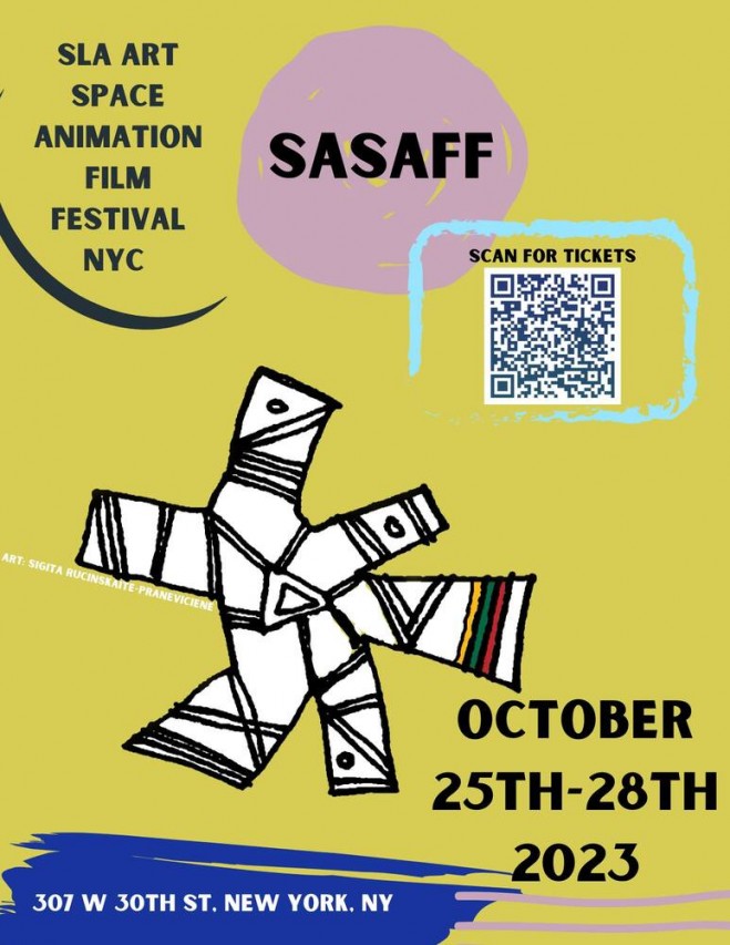 SASAFF – SLA Art Space Animacijos festivalis 2023 Niujorke