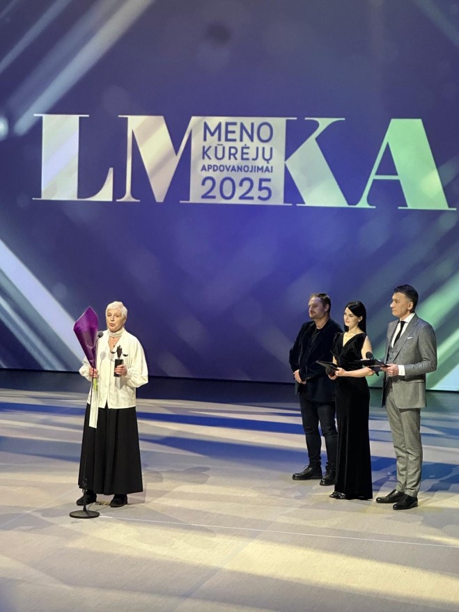 Rūta Oginskaitė-Noreikaitė pagerbta Lietuvos kinematografininkų sąjungos apdovanojimu