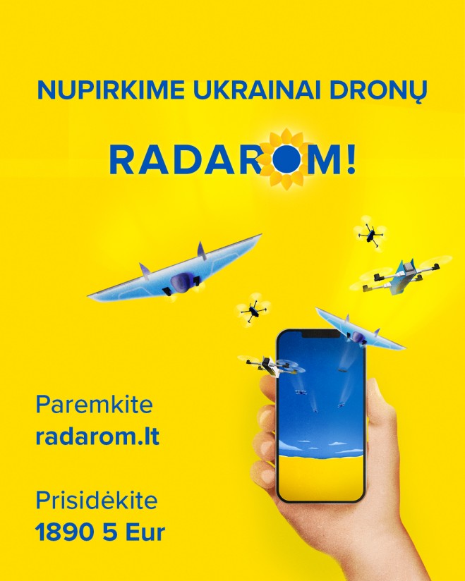 RADAROM 2025-ųjų AKCIJA